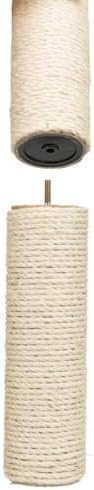 Trixie Replacement Sisal Post for Scratching Posts, Cat Trees and Cat Towers, 4.3 x 11.8-in (11 × 30 cm) - Image 4