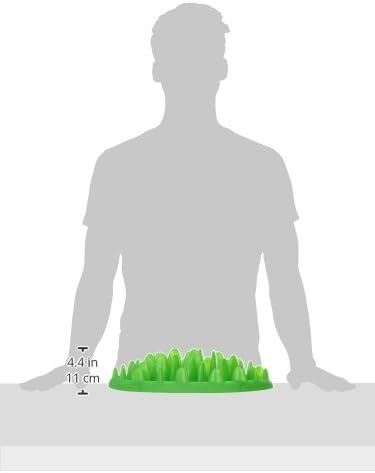 Company of Animals GREEN Slow Interactive Feeder for Dogs, Size Large, Best Fun Slow Feeder Dog Bowl, Anti-Gulp, Gobble Stopper, Mental Stimulation Dog Puzzle, Suitable for Small, Medium & Large Dogs