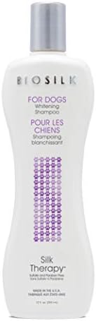 BioSilk for Dogs Silk Therapy Whitening Dog Shampoo, 12 Fl Oz, 6-Pack - Image 5