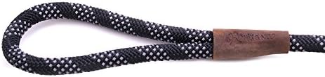 Max and Neo Double Handle Rope Slip Lead Leash - We Donate 1 for 1 to Dog Rescues for Every Product Sold - Image 2