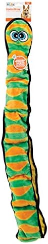 Outward Hound Durablez XX-Large Snake Stuffing-Free Squeaky Plush Dog Toy for Puppies & Dogs - Interactive, Soft Yet Tough, No Mess, Jumbo Squeaker, Long-Lasting Play, 70 inch, Blue - Image 6