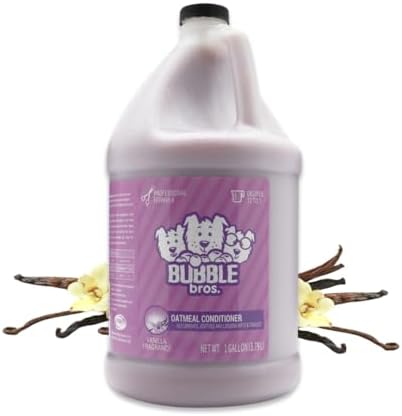 Bubble Bros. Colloidal Oatmeal Dog Conditioner for Itchy Skin, 1 Gallon by BubbleBros