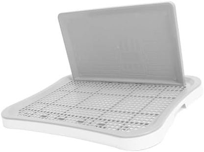 Semme Dog Training Toilet Portable Mesh Potty for Pets Large Small Medium (White) - Image 4