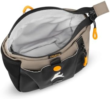 OllyDog Backcountry Day Bag | Dog Training Treat Pouch | Eco-Friendly Recycled Fabric Fanny Pack with Zipper Closure, Built-in Poop Bag Dispenser & Adjustable Waist Belt (Dune) - Image 3