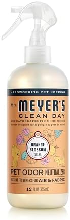 MRS. MEYER'S CLEAN DAY Pet Odor Neutralizer, Orange Blossom Scent, 12oz by MrsMeyers