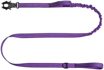ICEFANG Tactical Dog Leash with Quick-Release Metal Clasp,Bungee-Dog Lead by ICEFANGDIRECT