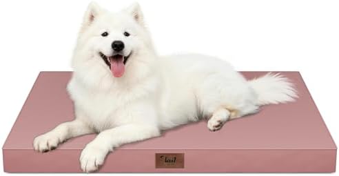 Large Waterproof Orthopedic Dog Bed with Egg Crate Foam by TailStories