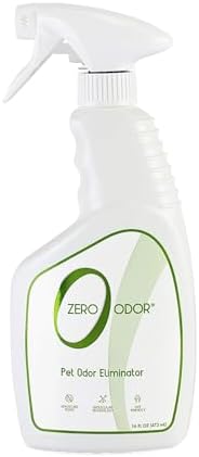 Zero Odor Pet Odor Eliminator Spray for Dog & Cat Urine, Carpet Deodorizer by ZeroOdor