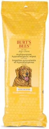 Burts Bees for Pets Honey Multipurpose Dog Grooming Wipes, 50 Count, 3-Pack - Image 6