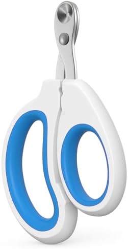 Aogeili Cat Nail Clippers - Stainless Steel, Non-Slip, Safe for Small Pets by Aogeili
