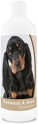 Healthy Breeds Black and Tan Coonhound Oatmeal Shampoo with Aloe 16 oz by HealthyBreeds