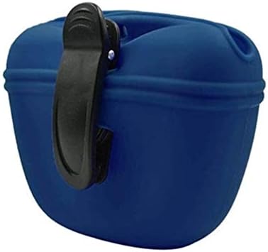 RoyalCare Silicone Dog Treat Pouch-Small Training Bag-Portable Dog Treat Bag for Leash with Magnetic Closure and Waist Clip[US Design Patent] by RoyalCare