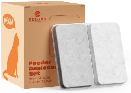 Voluas Pet Food Desiccant Bags for Automatic Feeders 8 Pack by Voluas