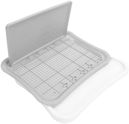 Semme Dog Training Toilet Portable Mesh Potty for Pets Large Small Medium (White) - Image 5