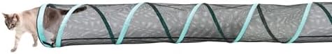 Kitty City Catio Outdoor 20' Cat Tunnel – 20‑Foot Cat‑Sized Play Tunnel, 11” Diameter, Modular Catio Connector for Cats & Small Pets by KittyCity