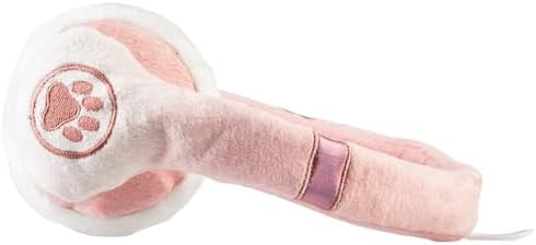Haute Diggity Dog Barks Headphones Plush Dog Toy, Funny Parody Chew Toys - Image 2