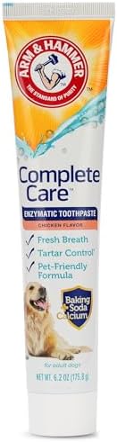 Arm & Hammer Complete Care Enzymatic Dog Toothpaste, Chicken, 6.2 Oz by ArmHammer