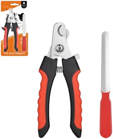 4.72 inch Dog Nail Clippers for Small Dogs with Free Nail File by Unknown