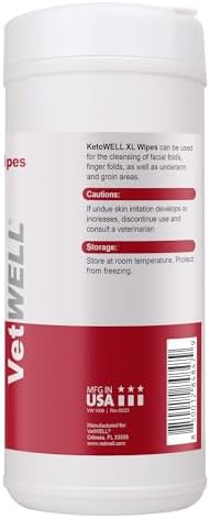 VetWELL KetoWELL XL Topical Wipes for Dogs & Cats - 60ct - Image 3