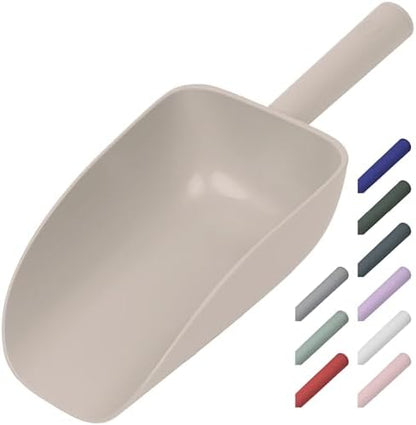 Extra Big Multipurpose Scoop– Solid Deep Scooper for Any Household – Disposing/Replacing Litter – Big Size Animal Pet Food Shovel – 44oz by CATSTAG