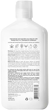 Hempz Petz, Shampoo, Cleans, Sweet Pineapple Honey Melon, 17 fl. Oz - Image 2