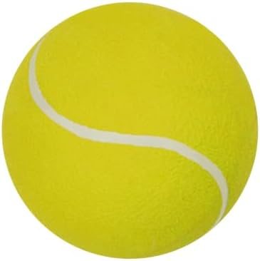 Banfeng Big Tennis Ball for Dogs, Giant Dog Tennis Ball Toy Large Outdoor Sports Gift for Small Medium Large Dog (Goose Yellow, 9.5 inch) by Banfeng