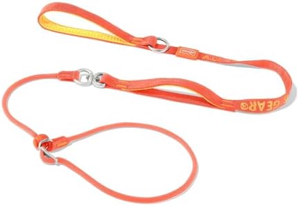 HowGo Slip Lead Dog Leash, 360°Swivel Anti-Tangle (Orange 5.5FT) by HOWGO