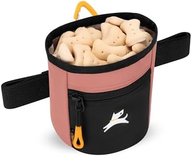 OllyDog, Goodie Treat Bag, Dog Treat Training Pouch | Magnetic Closure | 3 Ways to Wear | Hands-Free Waist Belt | Water-Resistant Recycled Vegan Fabric (Desert) - Image 5