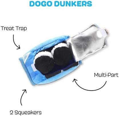 BarkBox Dogo Dunkers Plush Dog Toy - for Extra Small to Medium Dogs - Image 2