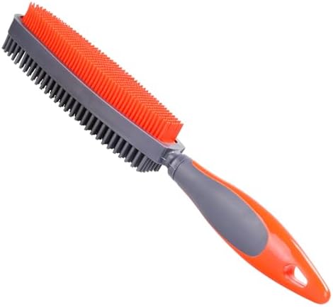 Premium Rubber Pet Hair Brush - Removes Hair from Couches & Pets' Coats O by throw