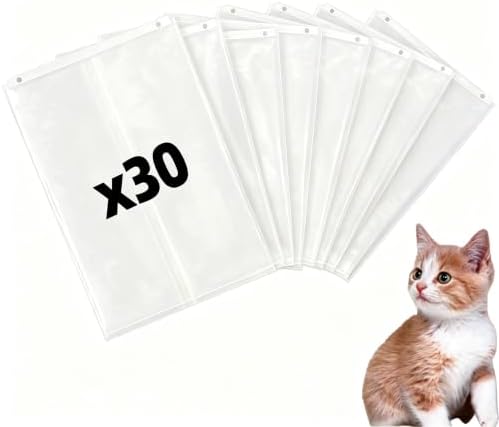30 Pcs Cat Litter Box Liners for PetSnowy SNOW+ Cat Litter Box by Luxrise