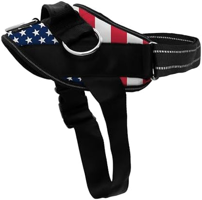 ShawnCo Essential Dog Harness, No-Pull Pet Vest (Stars and Stripes,XS) by SHAWNCO