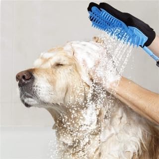 All-in-One Pet Bathing Glove – Novelty Grooming Brush for Dogs & Cats, Hair Remover and Massage Shower Tool - Image 2