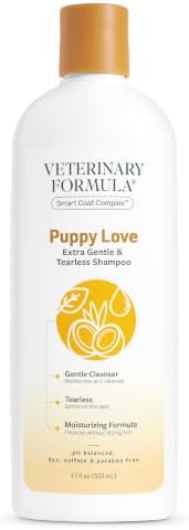 Veterinary Formula Puppy Love Tearless Shampoo for Dogs, 17oz by VeterinaryFormula