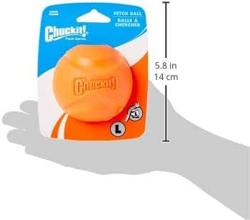 Chuckit! High-Bounce Rubber Fetch Ball Dog Toy, Large 3in, for Big Dogs - Image 3