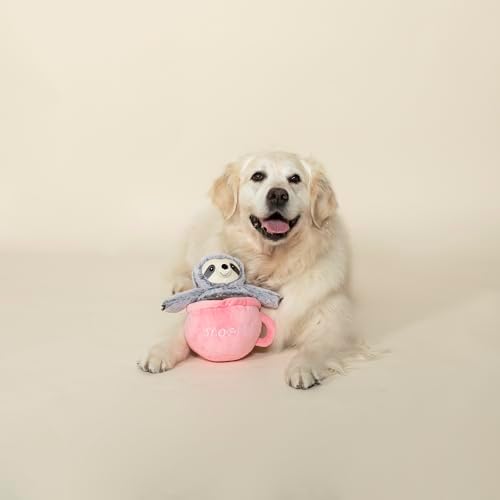 Fringe Studio Slown' Dwn for Summer Sloth Pet Toy, Sloffee (289377) - Image 4