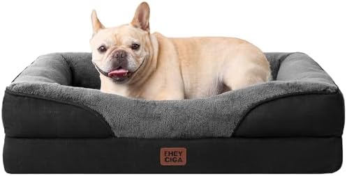 EHEYCIGA Orthopedic Dog Bed for Medium Dog, Memory Foam Dog Couch by EHEYCIGA