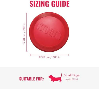KONG Goodie Bone and Flyer Dog Toy Set, for Small Dogs - Image 2