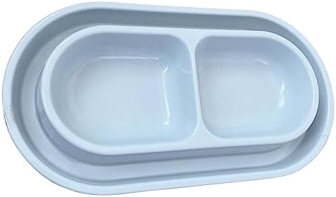 Ant Proof Cat Dish 32 Oz Pet Food Water Bowl for Dogs Cats Grey, M by Adecadeoftrustedservice