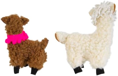 Pet Zone Mama Llama Soft Plush Catnip Filled Interactive Cat Toy, 2 Pack - Image 3