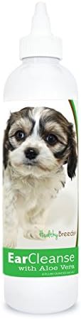 Healthy Breeds Cavachon Ear Cleanse with Aloe Vera Cucumber Melon 8 oz by HealthyBreeds