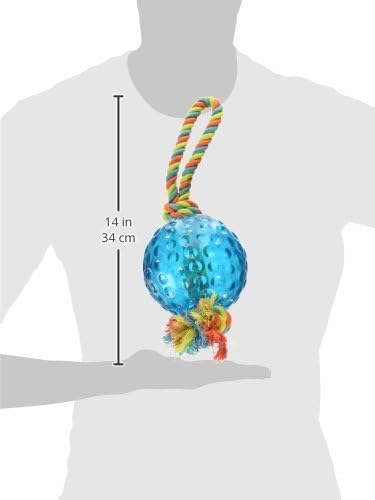 Boss Pet Chomper TPR Ball Rope Tug