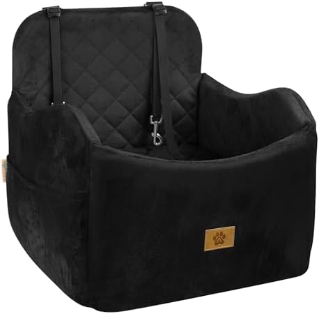 Dog Car Seats for Small Dogs Up to 35 lbs,Machine Washable Dog Booster Seat by Ishineon