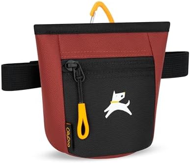 OllyDog, Goodie Treat Bag, Dog Treat Training Pouch | Magnetic Closure | 3 Ways to Wear | Hands-Free Waist Belt | Water-Resistant Recycled Vegan Fabric (Cider) - Image 3