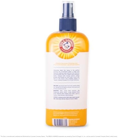 Arm & Hammer Deodorizing Waterless Dog Bath Spray, Mango, 8 Fl Oz, 6-Pk - Image 5