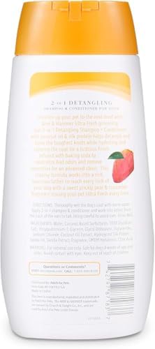 Arm & Hammer Detangling Dog Shampoo, Cucumber Prickly Pear, 16 Fl Oz, 2-Pk - Image 5
