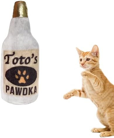 Huxley & Kent Plush Crinkle Catnip Cat Toy, Toto's Pawdka by HuxleyKent