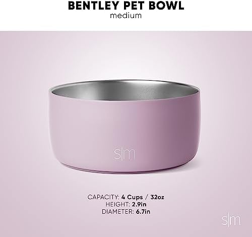 Simple Modern Dog Bowls & Cat Bowls | Medium (4 Cups) | Green - Image 4
