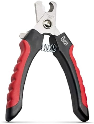 Epica Dog and Cat Nail Clippers, Claw Trimmer, Safety Guard (Small/Medium) by Epica