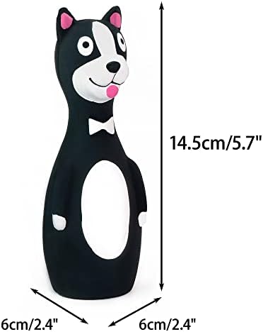 CHIWAVA 3PCS 5.7'' Squeaky Latex Short Standing Stick Toy for Small Dogs - Image 5
